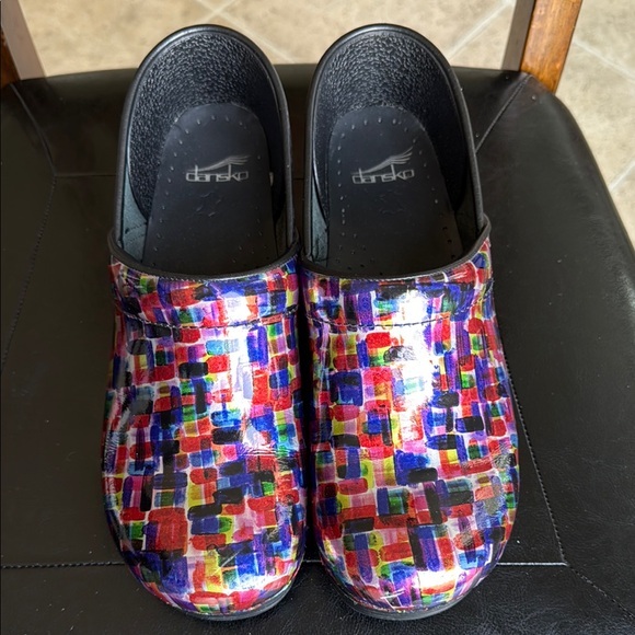 Dansko Women’s Multicolor Clogs - Picture 1 of 7